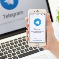 Telegram установить.