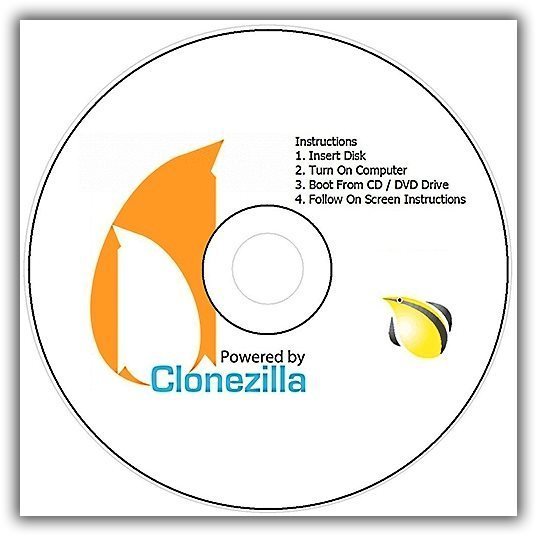 Clonezilla Live 2.5.3-11 клонирование и резервное копирование жестких дисков