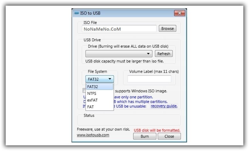 ISO to USB 1.5 запись ISO образов на USB носители