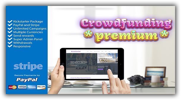 Crowdfunding Starter 1.20 скрипт краудфандинговой платформы