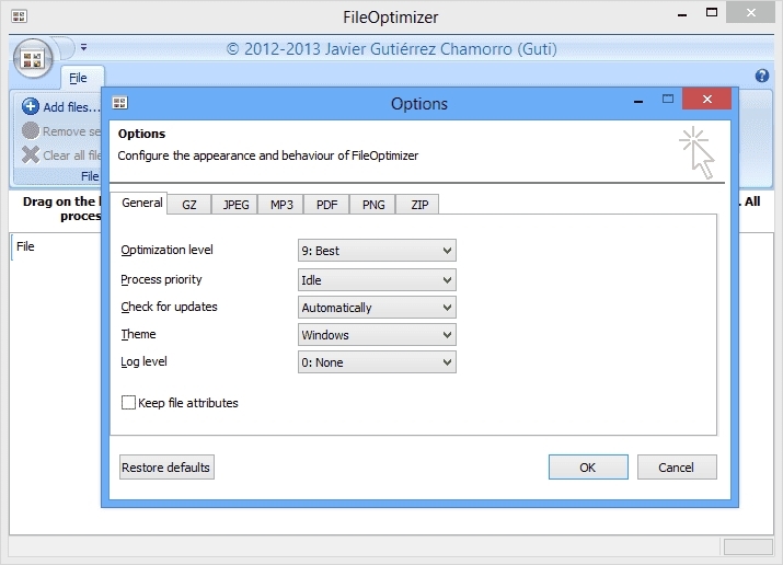 File Optimizer 12.10.2174 программа оптимизации файлов