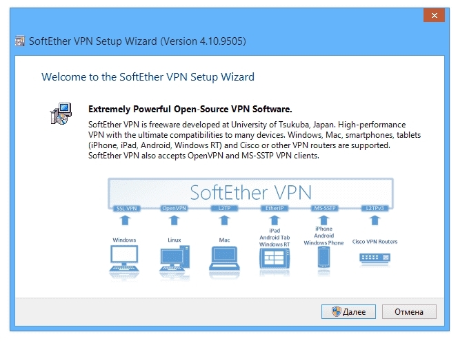 SoftEther VPN 4.18 Build 9570 RTM программа срытия реального IP