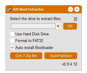 AIO Boot 0.9.8.0 программа создания загрузочных дисков
