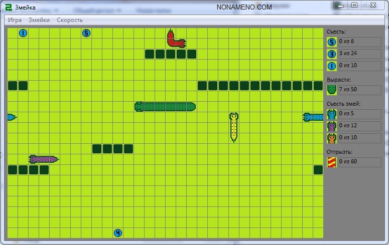 Lim Snake 2.4 бесплатная игра Змейка