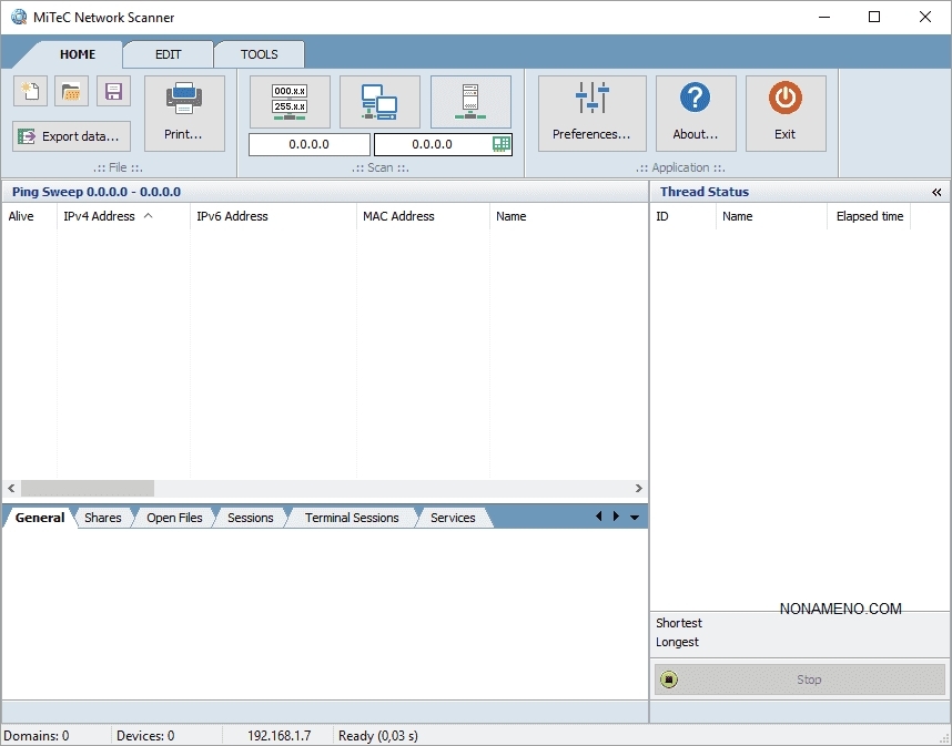 MiTeC Network Scanner 5.0.0 + x64 сканер сети