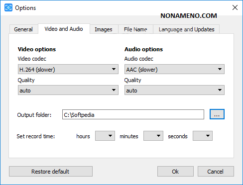 Free Screen Video Recorder 3.0.48.703 программа создания скриншотов и видео