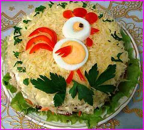 очень вкусные рецепты салатов на новый год