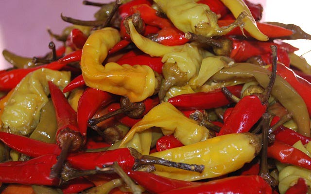 Перец тушеный