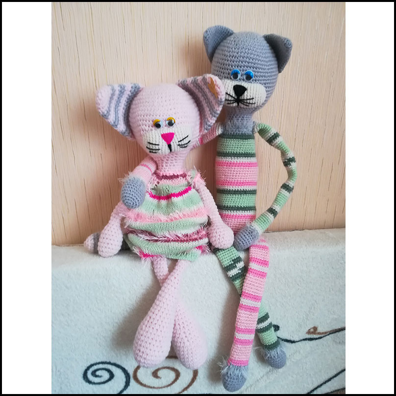 Кот Алекс и кошечка Алиса
