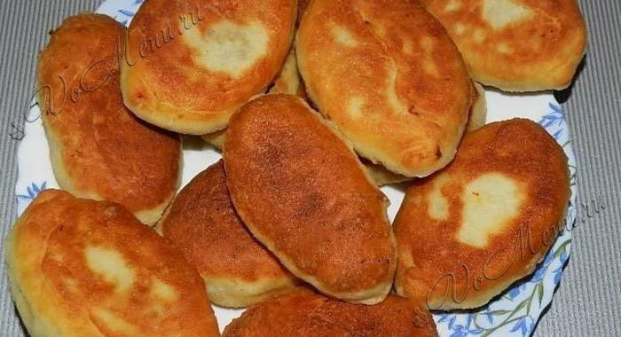 Рецепт пирожков из кефира на сковороде