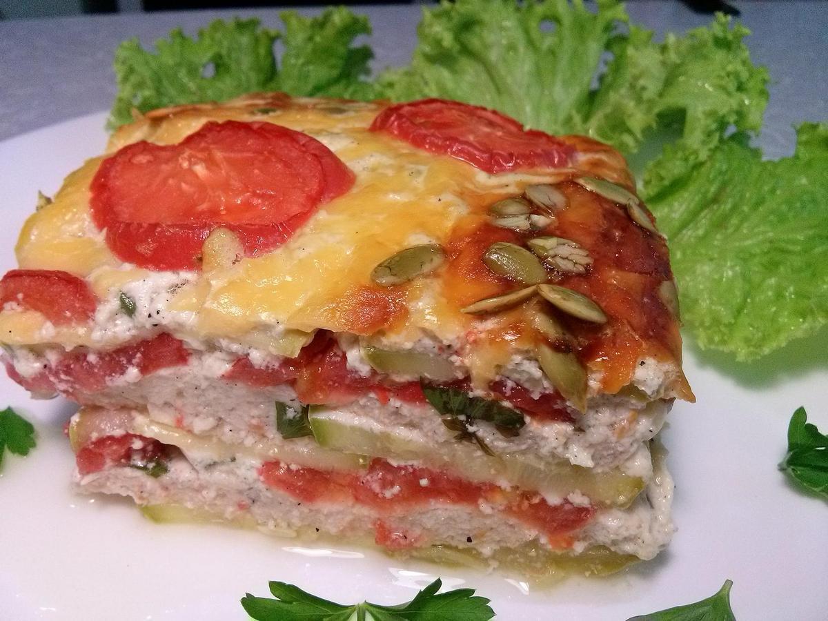 Лазанья из кабачков картинки Лазанья из кабачков картинки