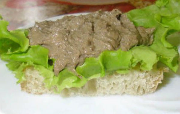 Паштет из куриной печени в домашних условиях пошагово Паштет из куриной печени в домашних условиях пошагово