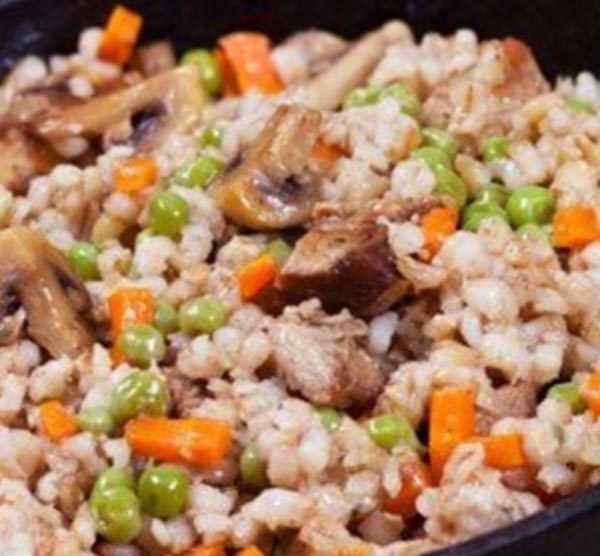 каша перловая с грибами и мясом каша перловая с грибами и мясом