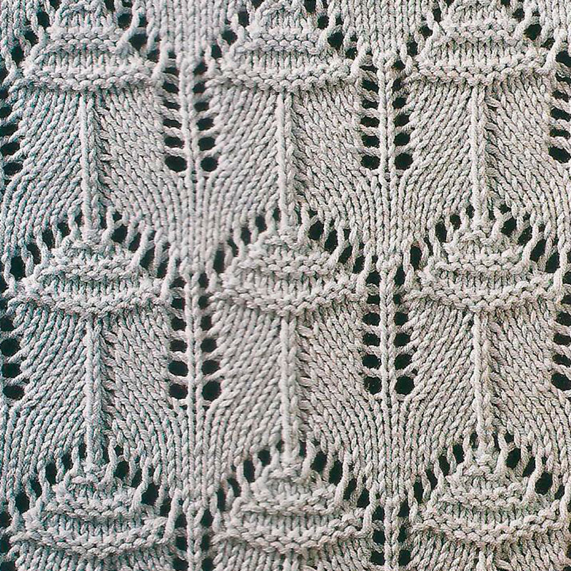 Узор № 155 - зигзагообразный узор