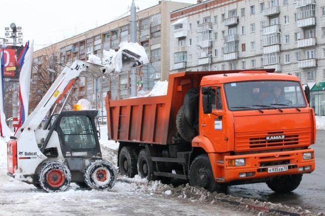 услуги по вывозу снега