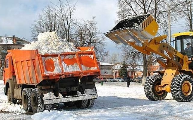 заказать вывоз снега