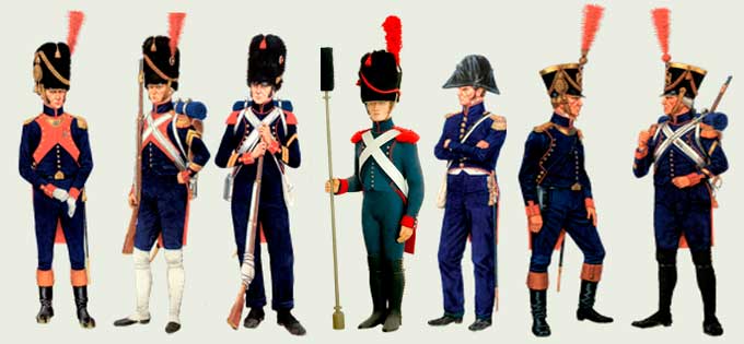 Пешая артиллерия гвардии Наполеона