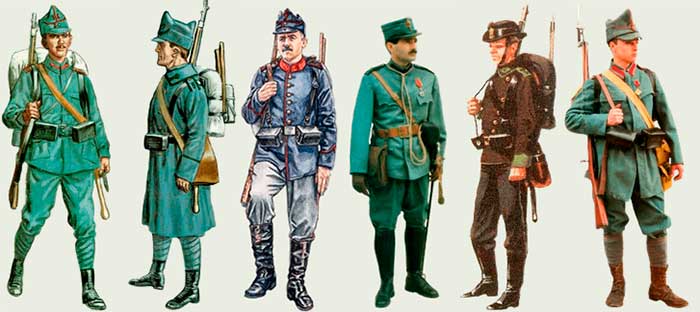 Униформа румынской армии 1912-1930 годов
