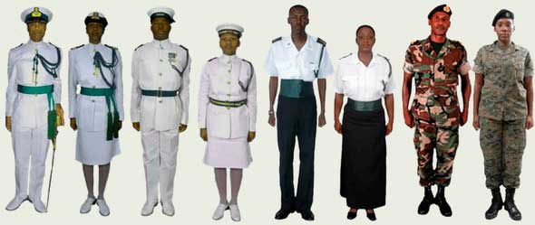 Униформа Сил Обороны Багамских островов