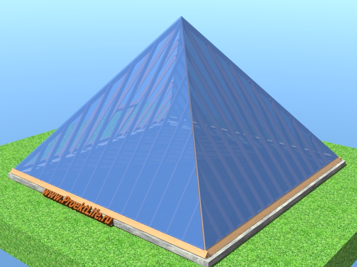 Теплица пирамида построить