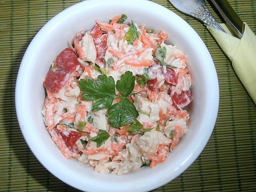 Как варить курицу для салата