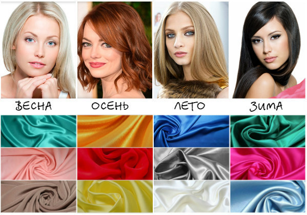 Цвет одежд волос
