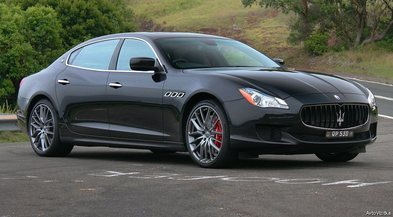 Maserati Quattroporte 2020 черный