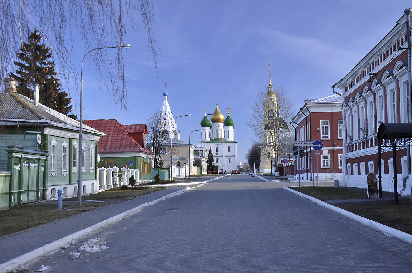 Фото улиц города коломна