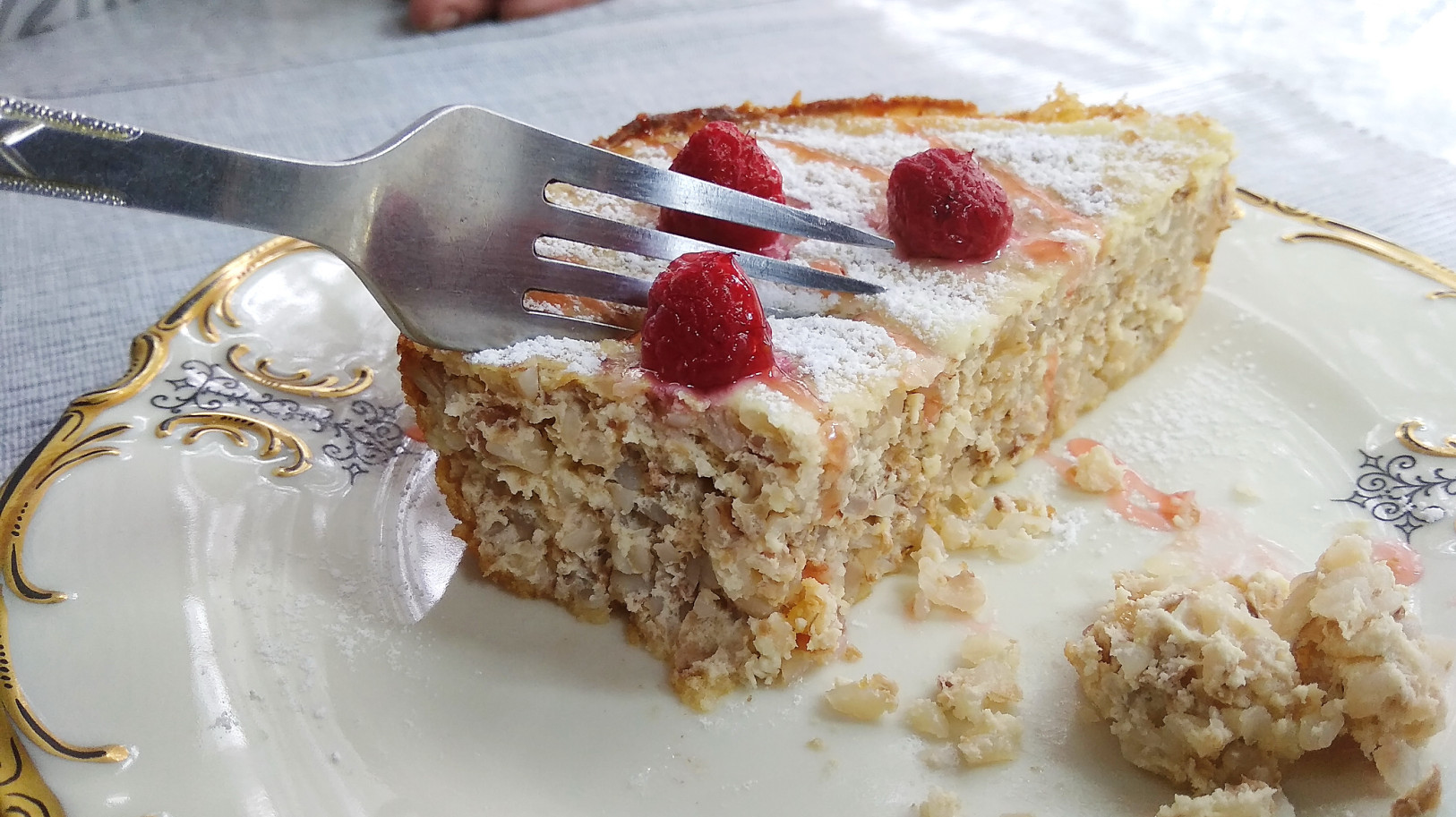 Запеканка из гречки с творогом и яблоками