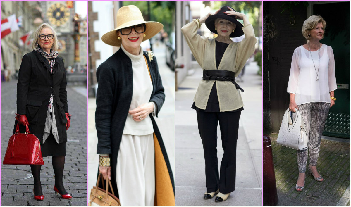 Французский стиль в одежде для женщин 50 лет