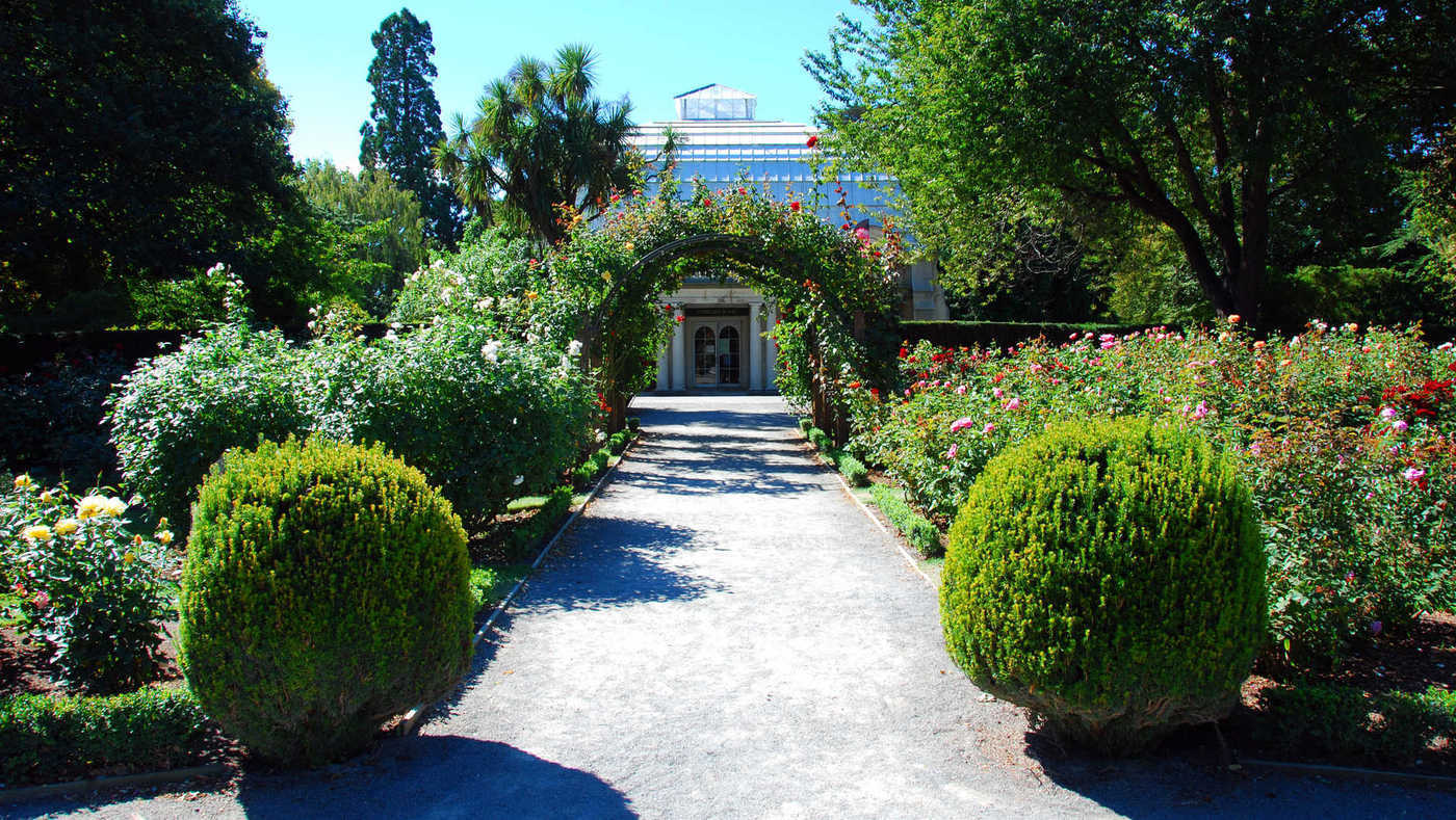 Christchurch Botanic Gardens Крайстчерч