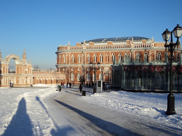 Усадьба Царицыно зима